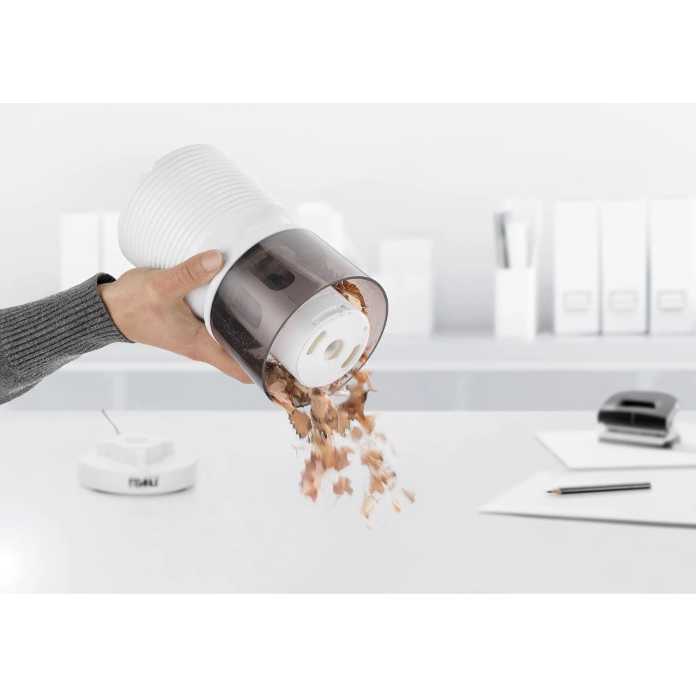 Produktbild för Dahle 00210-14411, Elektrisk pennvässare, Vit, Plast, 1,1 cm...
