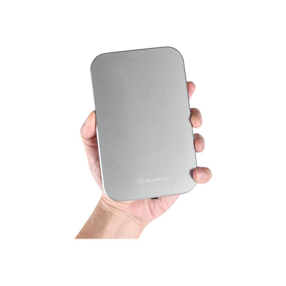 Produktbild för SilverStone Mammoth Series MMS02 - förvaringslåda - SATA 6Gb/s - USB 3.1 (Gen 2)