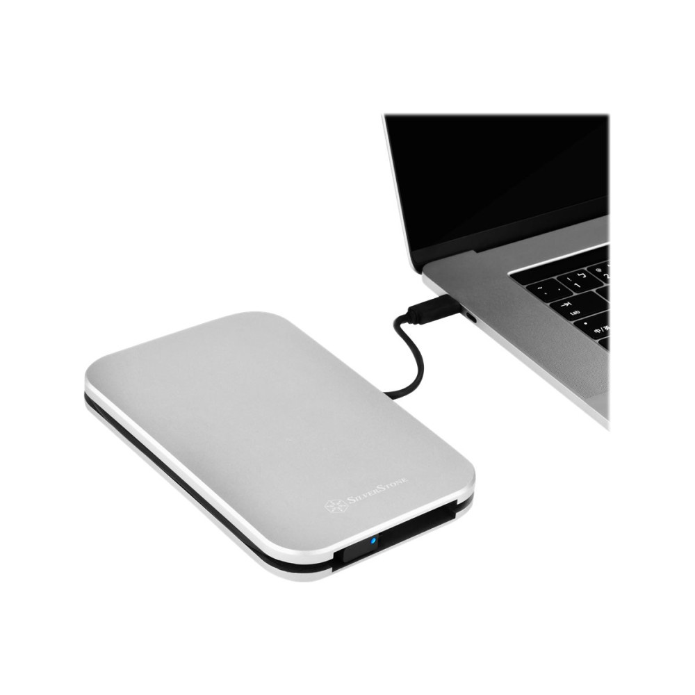 Produktbild för SilverStone Mammoth Series MMS02 - förvaringslåda - SATA 6Gb/s - USB 3.1 (Gen 2)