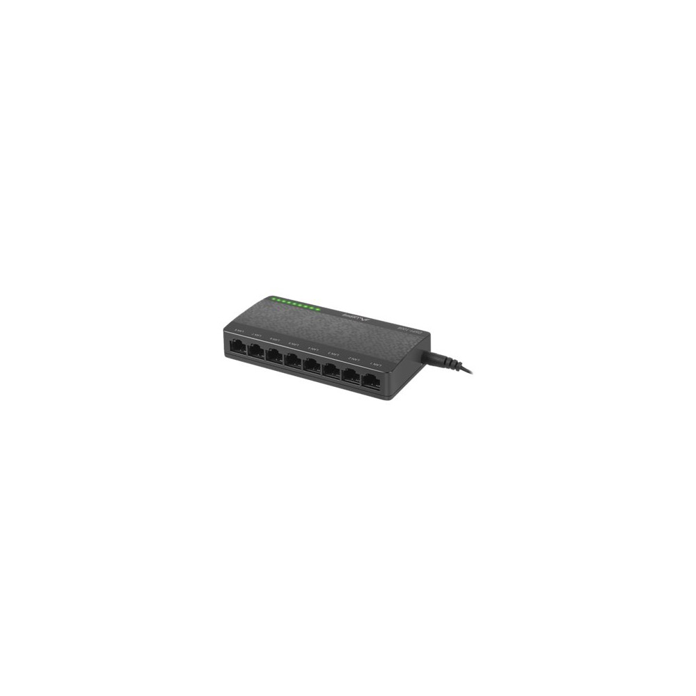 Produktbild för Lanberg DSP1-1008 - switch - 8 portar - ohanterad