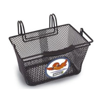 Produktbild för Basil Tivoli, Fram/bak, Cykelkorg, Plast, Stål, Svart, 5 kg,...