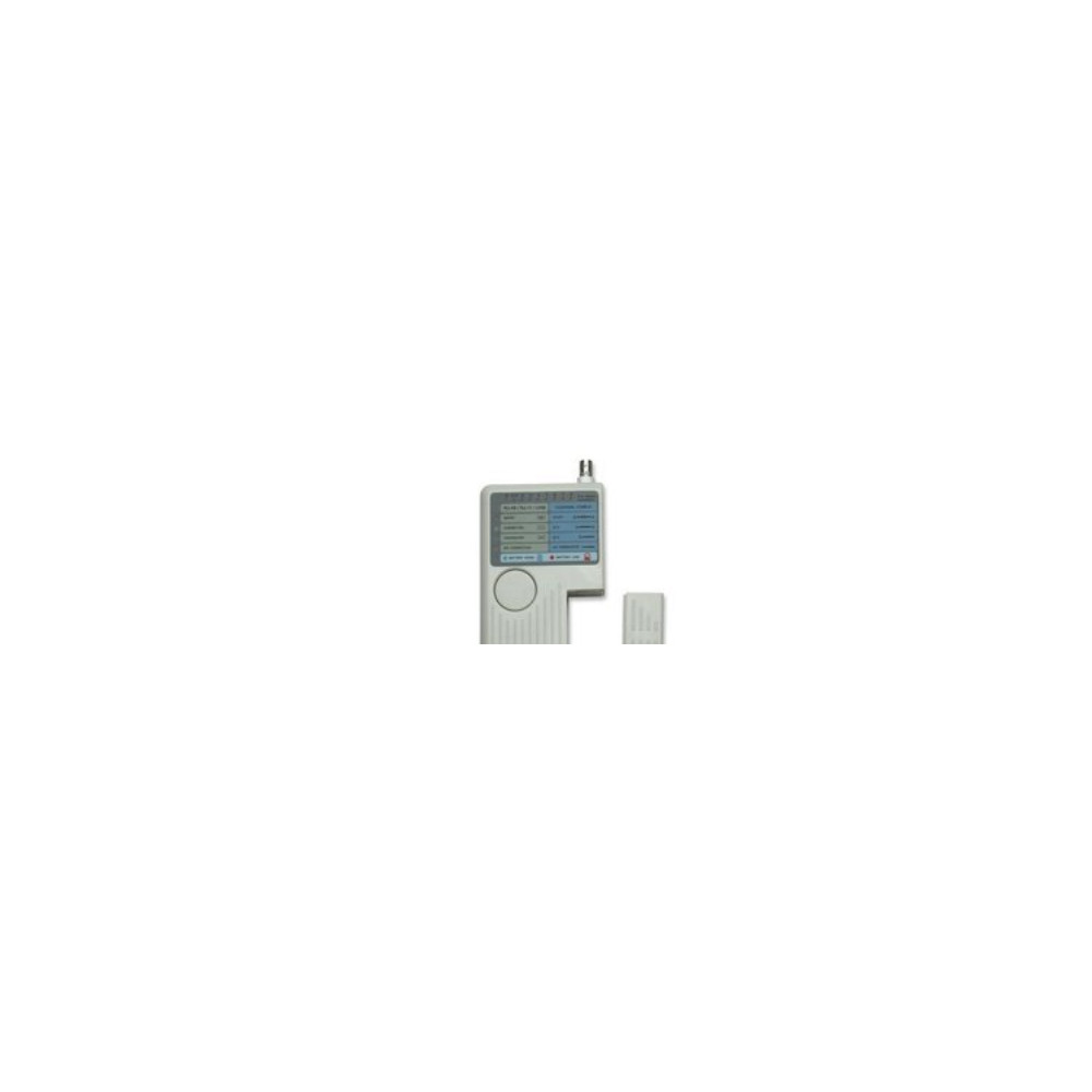 Produktbild för Intellinet 4-in-1 Cable Tester, RJ-11, RJ-45, USB and BNC, O...