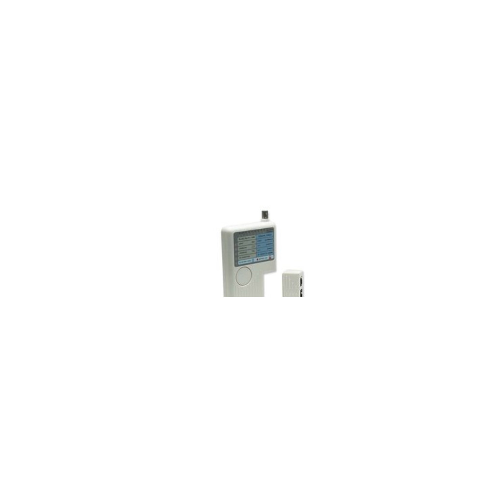 Produktbild för Intellinet 4-in-1 Cable Tester, RJ-11, RJ-45, USB and BNC, O...