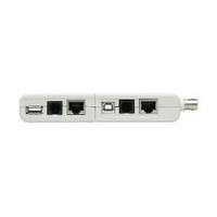 Produktbild för Intellinet 4-in-1 Cable Tester, RJ-11, RJ-45, USB and BNC, O...