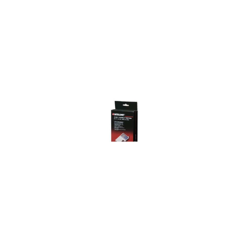Produktbild för Intellinet 4-in-1 Cable Tester, RJ-11, RJ-45, USB and BNC, O...