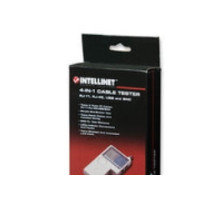 Produktbild för Intellinet 4-in-1 Cable Tester, RJ-11, RJ-45, USB and BNC, O...
