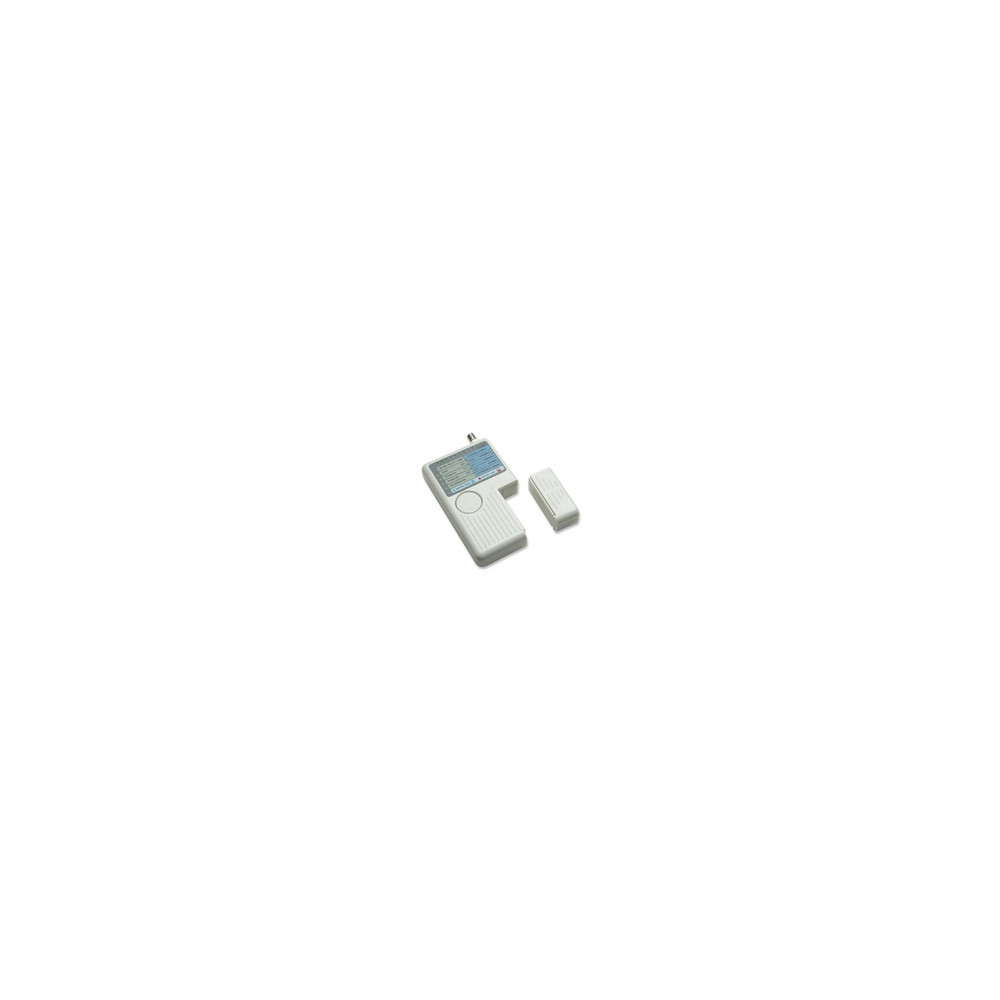 Produktbild för Intellinet 4-in-1 Cable Tester, RJ-11, RJ-45, USB and BNC, O...