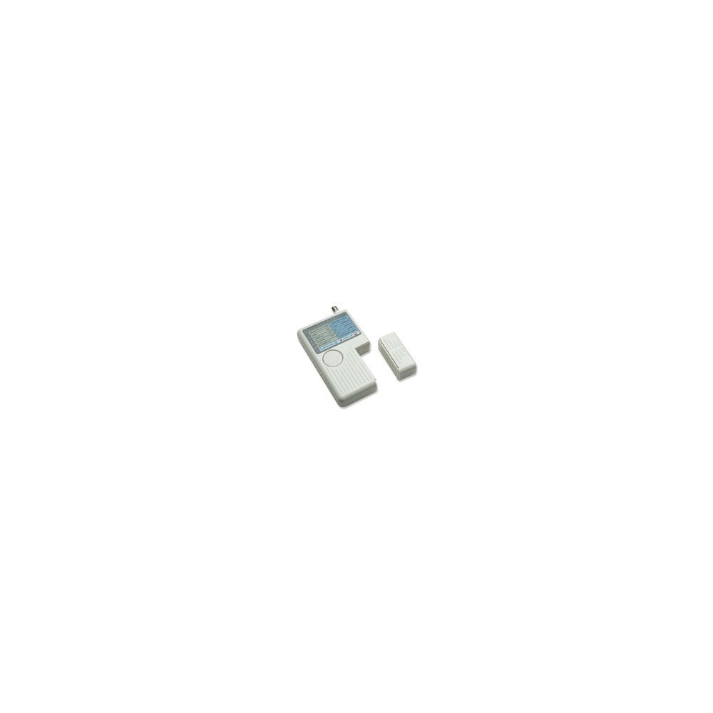 Produktbild för Intellinet 4-in-1 Cable Tester, RJ-11, RJ-45, USB and BNC, O...