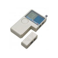 Produktbild för Intellinet 4-in-1 Cable Tester, RJ-11, RJ-45, USB and BNC, O...