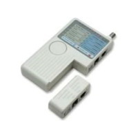 Produktbild för Intellinet 4-in-1 Cable Tester, RJ-11, RJ-45, USB and BNC, O...