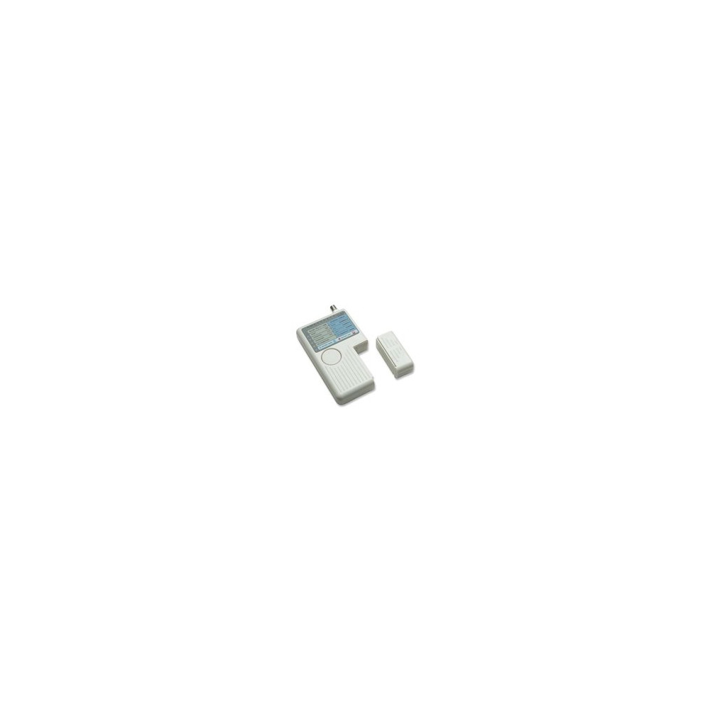 Produktbild för Intellinet 4-in-1 Cable Tester, RJ-11, RJ-45, USB and BNC, O...