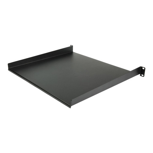 StarTech.com StarTech.com 1U serverrackhylla - Universell fribärande serverhylla med rackfäste för 19-tums nätverksutrustning i rack och skåp - Kraftigt stål - Viktkapacitet 20 kg - 41 cm djupt fack, svart - hylla för rack - 1U