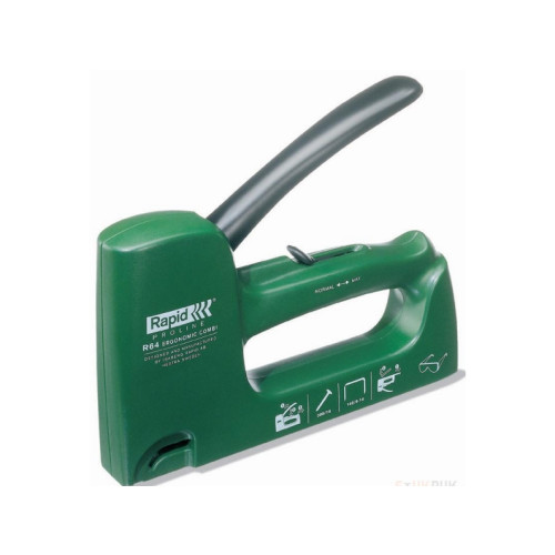RAPID Krokpistol R64E 6-14mm grön Nr 140 häftklammer HANDY, Snabbt