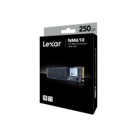 Produktbild för Lexar NM610 - SSD - 250 GB - PCIe 3.0 x4 (NVMe)