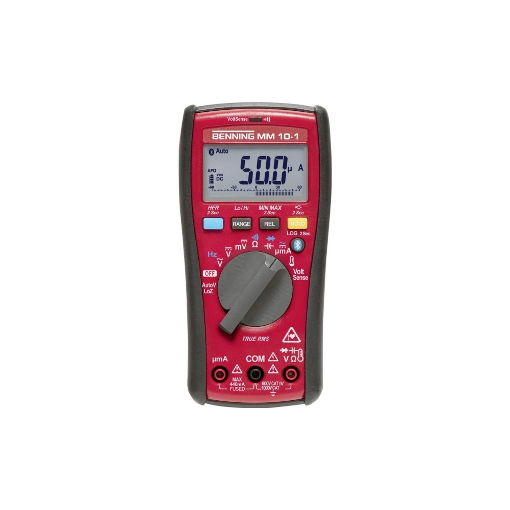 Produktbild för Benning 044687 handhållet digitalt multimeter datalogger LoZ...