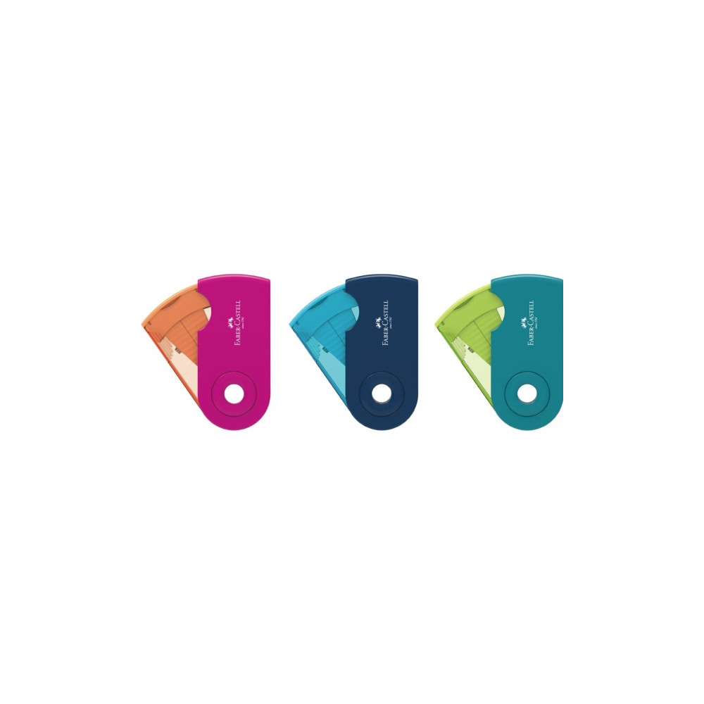 Produktbild för Faber-Castell 182704, Manuell pennvässare, Blandade färger,...