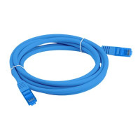 Produktbild för Lanberg patch-kabel - 2 m - blå, RAL 5012