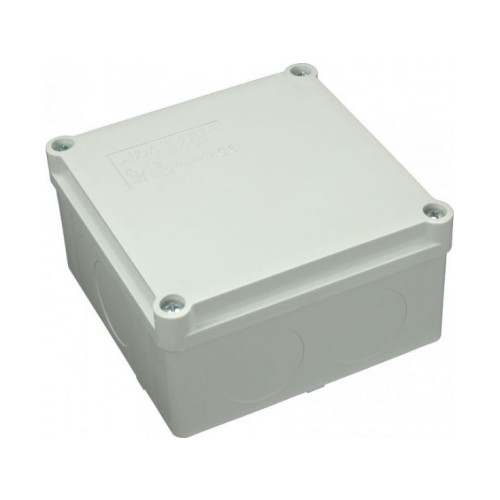 Pawbol Hermetisk n/t-låda 240x190x90 utan genomföringar IP56 grå S-...