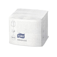 Produktbild för Serviet Tork Xpressnap Fit® N14 hvid 2-lag