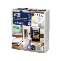 Produktbild för Serviet Tork Xpressnap Fit® N14 hvid 2-lag