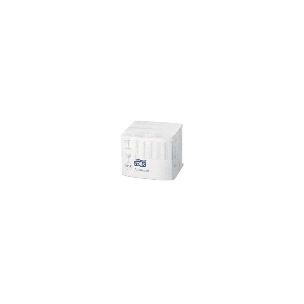 Produktbild för Serviet Tork Xpressnap Fit® N14 hvid 2-lag