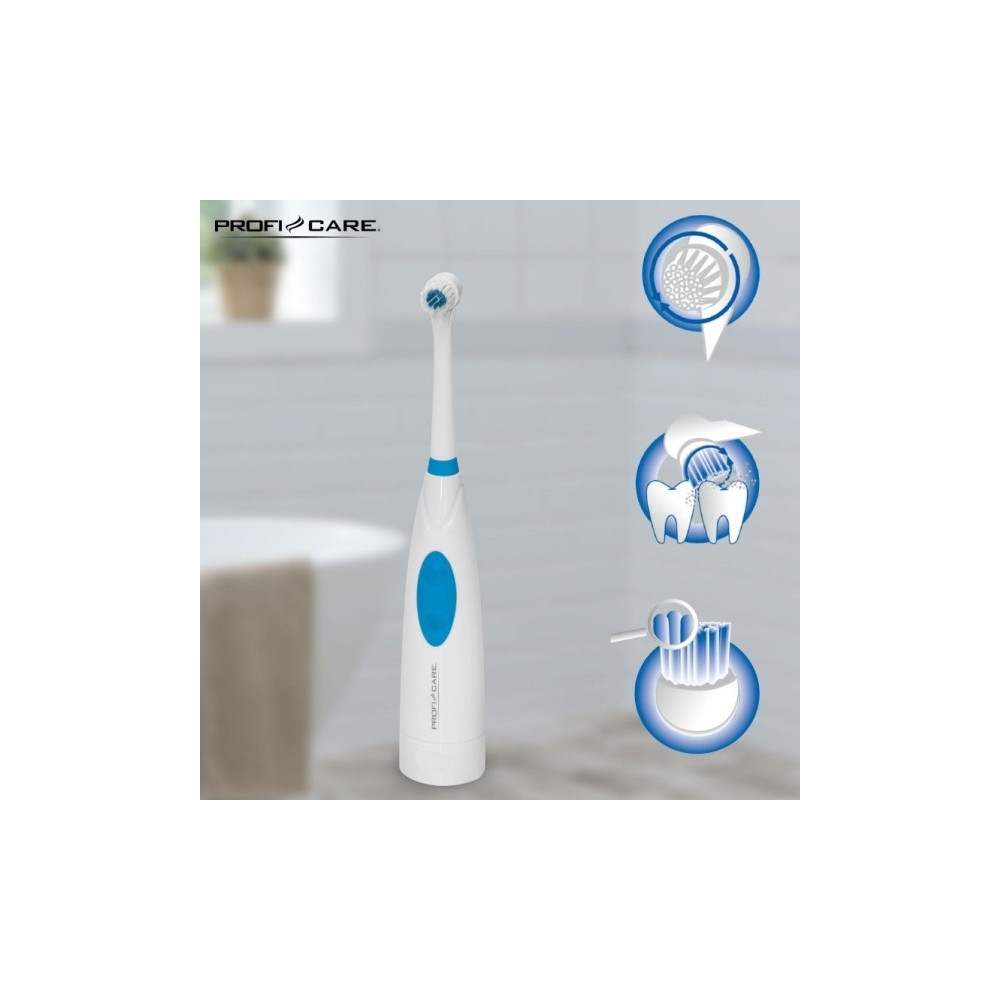 Produktbild för ProfiCare 330540, Vuxen, Oscillerande tandborste, Blå, Vit,...