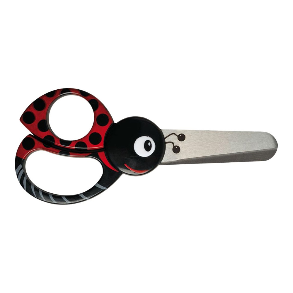 Produktbild för Fiskars Kids Animal Scissors - Ladybird - sax