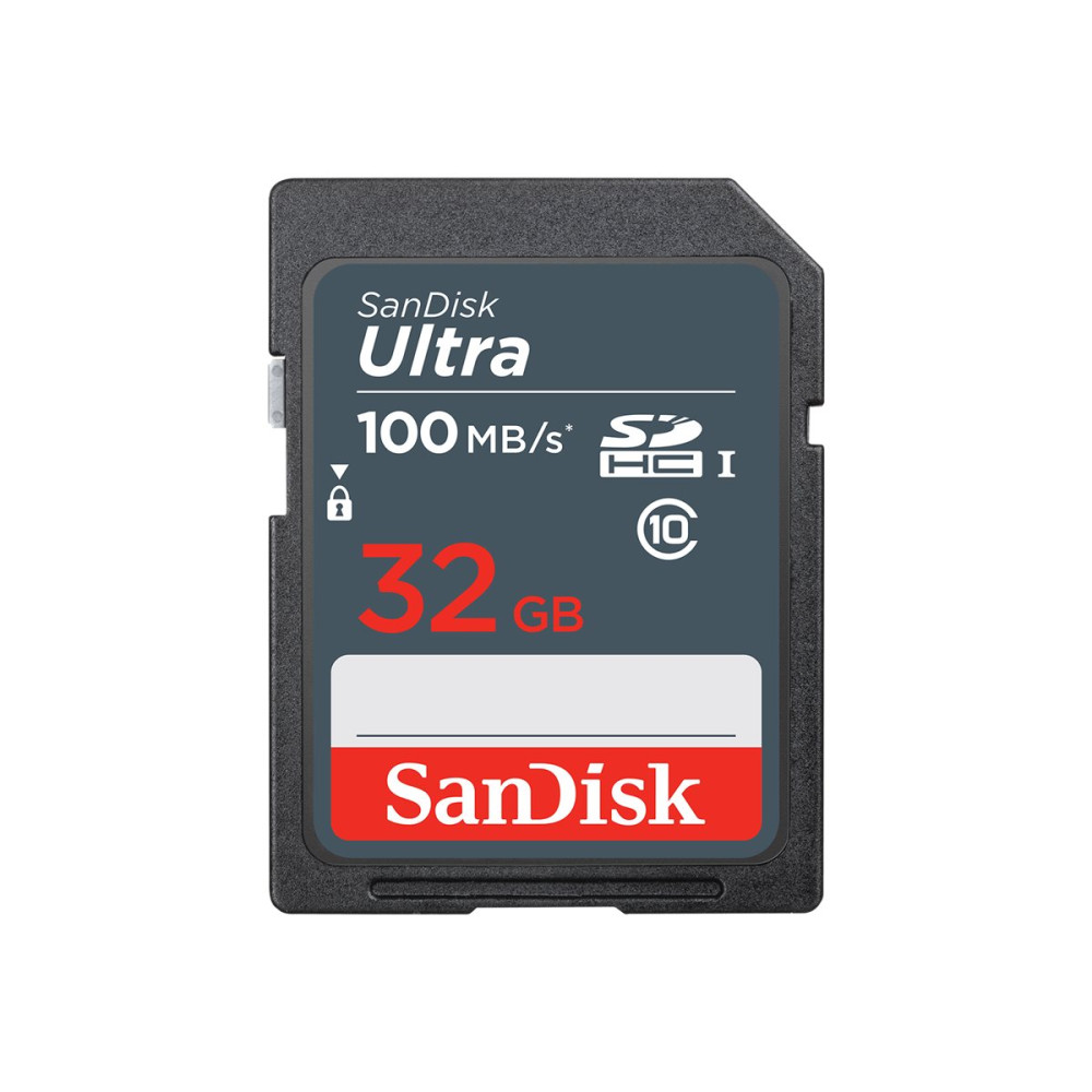 Produktbild för SanDisk Ultra - flash-minneskort - 32 GB - SDHC UHS-I