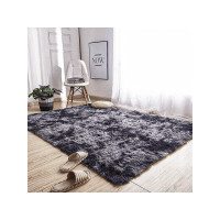 Produktbild för Strado Ombre Shaggy matta 160x230 OmbreGrey (mörkgrå) univer...
