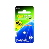 Produktbild för GP Batteries Silver Oxide Cell 364, Engångsbatteri, SR60, Si...