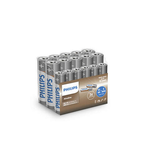 Philips Philips LR036A16F/10, Engångsbatteri, AA, AAA, Alkalisk, 1,5...