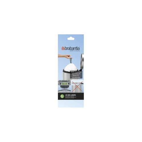 BRABANTIA Brabantia Size G - sopkorgsinsats - 30 L - HDPE (high-density polyethylene) - vit 20