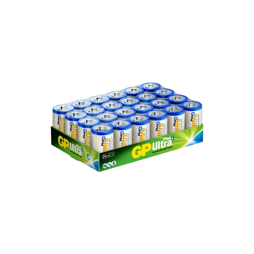 Produktbild för GP Batteries Ultra Plus Alkaline 14AUP/LR14, Engångsbatteri,...