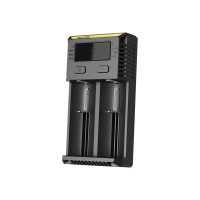 Produktbild för NITECORE Intellicharger New i2 batteriladdare - + växelströmsadapter