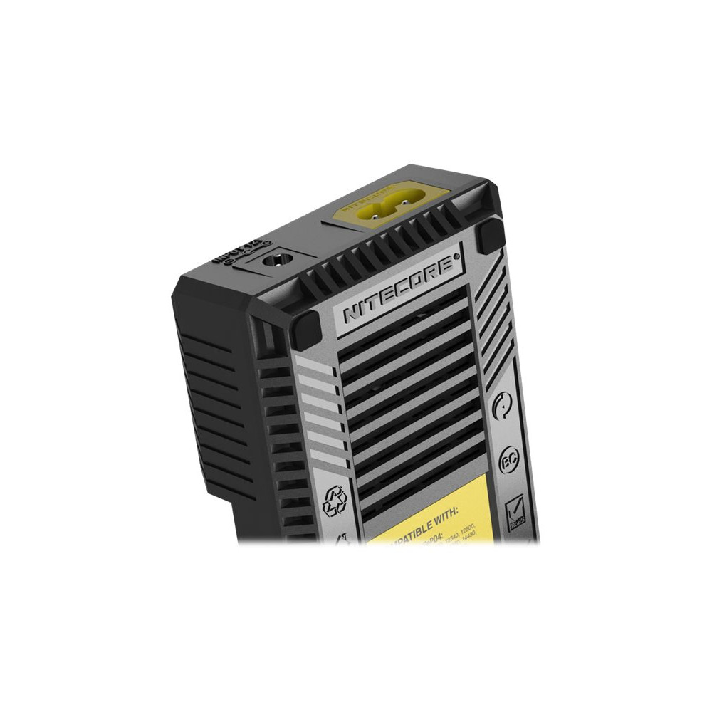 Produktbild för NITECORE Intellicharger New i2 batteriladdare - + växelströmsadapter