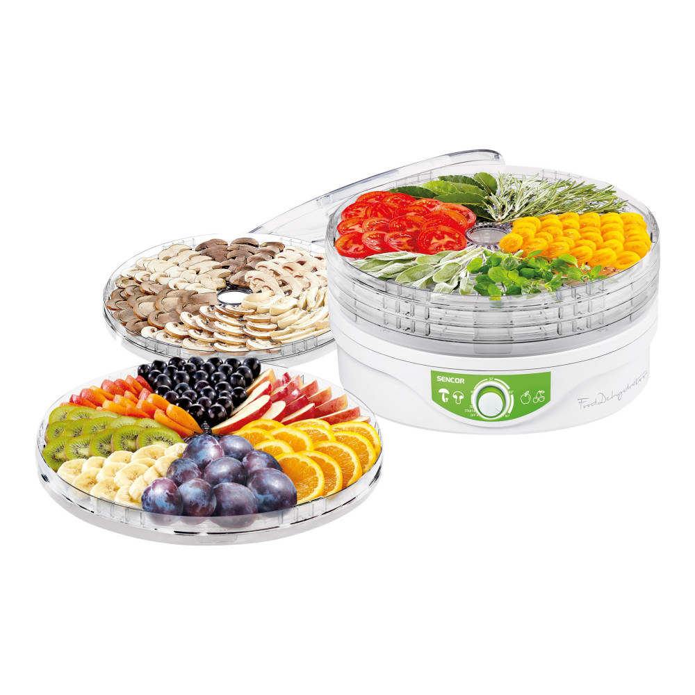 Produktbild för Sencor SFD 2105WH - livsmedelstork - vit