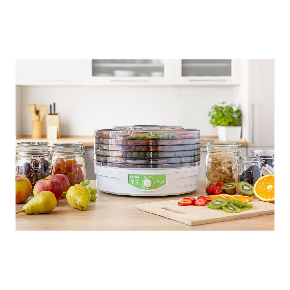Produktbild för Sencor SFD 2105WH - livsmedelstork - vit