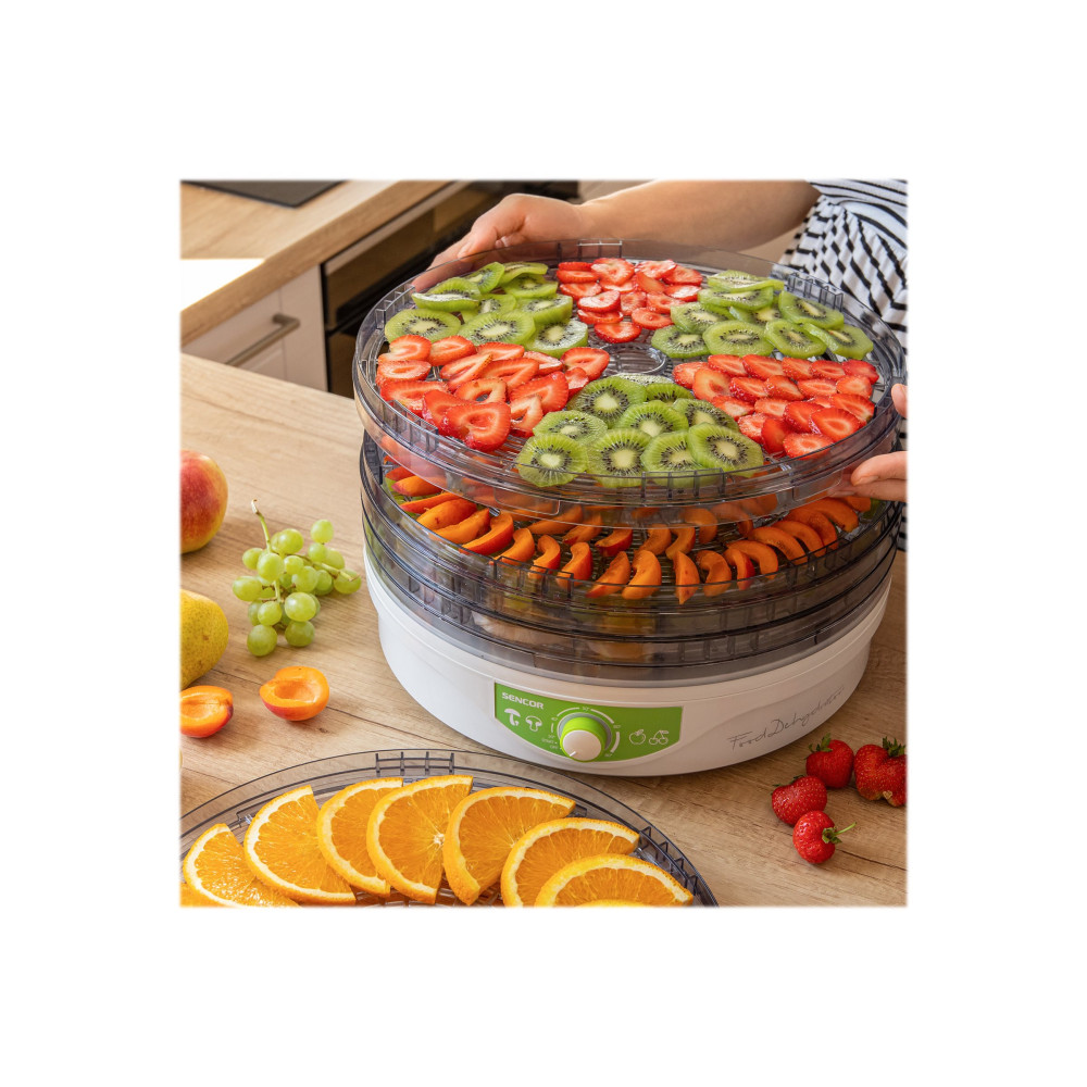 Produktbild för Sencor SFD 2105WH - livsmedelstork - vit