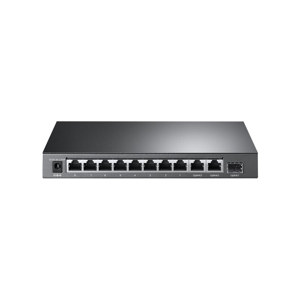 Produktbild för TP-Link TL-SL1311MP V1 - switch - 13 portar - ohanterad - rackmonterbar