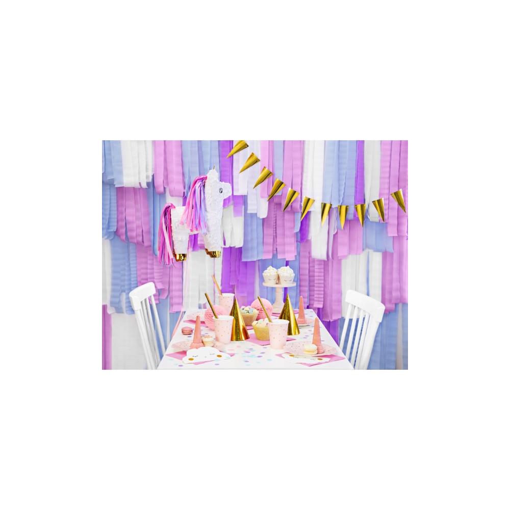 Produktbild för PartyDeco CZAP6-019, Partyhatt, Guld, Födelsedag, 160 mm, 10...