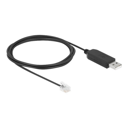 DeLOCK - seriell adapter - USB 2.0 - RS-232 x 1 - Nätverkskablar