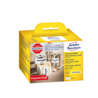 Produktbild för Avery A1933081, Vit, Rektangel, Permanent, Svart på vitt, Ro...