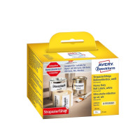 Produktbild för Avery A1933081, Vit, Rektangel, Permanent, Svart på vitt, Ro...