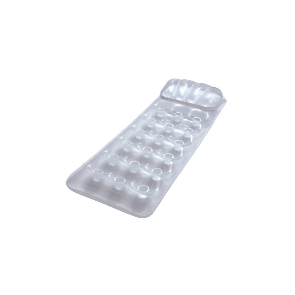 Produktbild för Bestway 43024, Grå, Transparent, Badmadrass, Vinyl, 90 kg, 6...