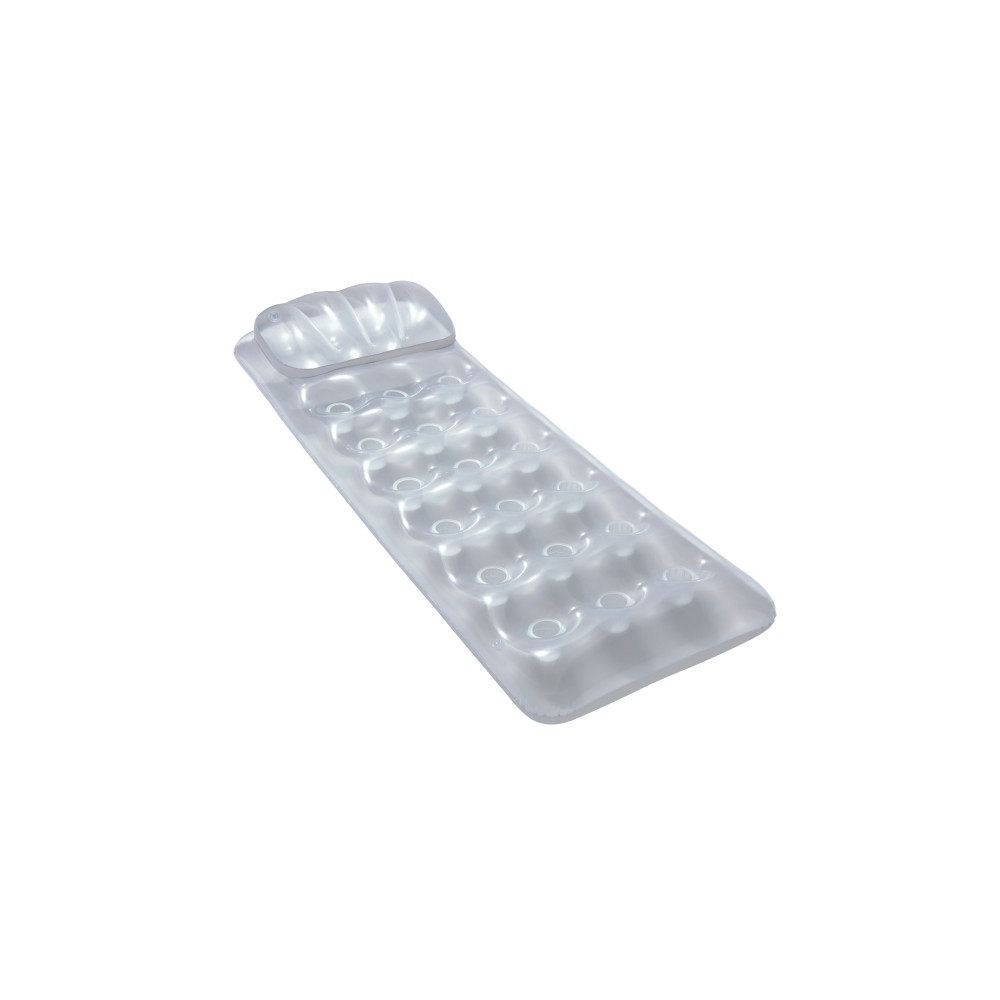Produktbild för Bestway 43024, Grå, Transparent, Badmadrass, Vinyl, 90 kg, 6...