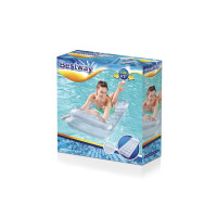Produktbild för Bestway 43024, Grå, Transparent, Badmadrass, Vinyl, 90 kg, 6...