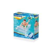 Produktbild för Bestway 43024, Grå, Transparent, Badmadrass, Vinyl, 90 kg, 6...