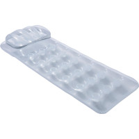Produktbild för Bestway 43024, Grå, Transparent, Badmadrass, Vinyl, 90 kg, 6...