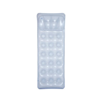 Produktbild för Bestway 43024, Grå, Transparent, Badmadrass, Vinyl, 90 kg, 6...