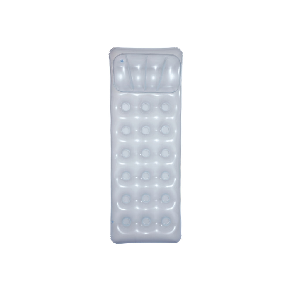 Produktbild för Bestway 43024, Grå, Transparent, Badmadrass, Vinyl, 90 kg, 6...
